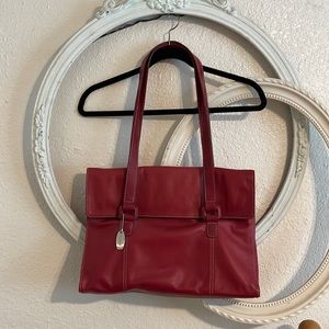 Beautiful Tignanello genuine leather laptop/messenger bag. NWT